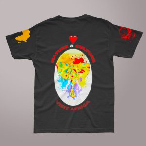 Africa Elephant Love Print